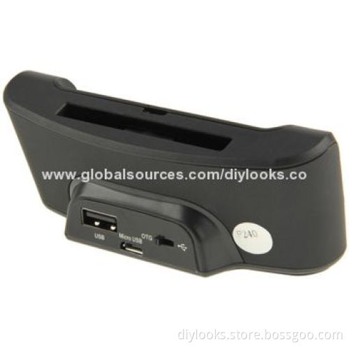 Dual OTG USB Sync Battery Charger with External Mouse Keyboard Function